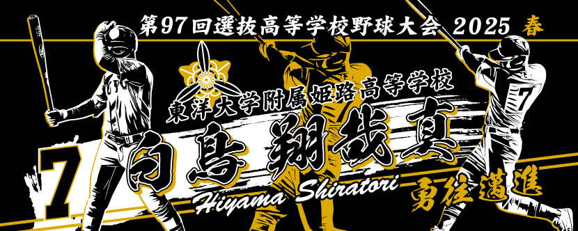 甲子園タオル 甲子園デザイン　黒　金