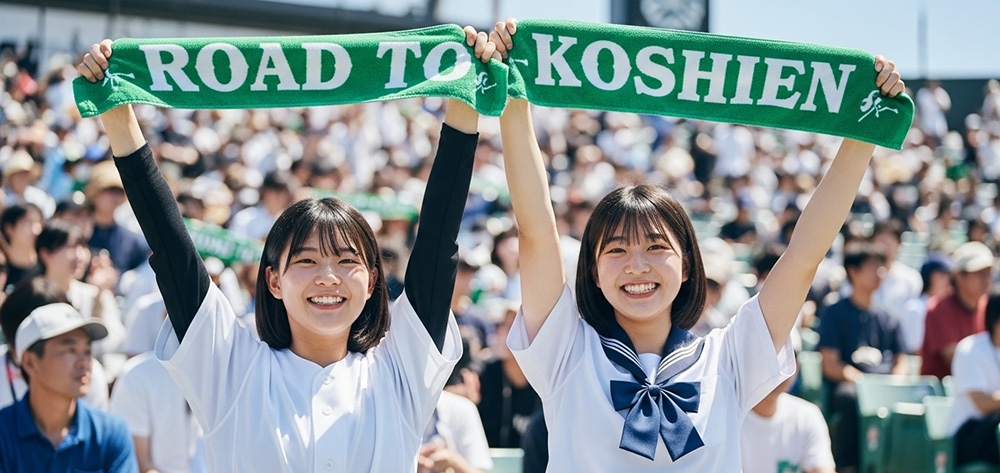 甲子園応援タオル
