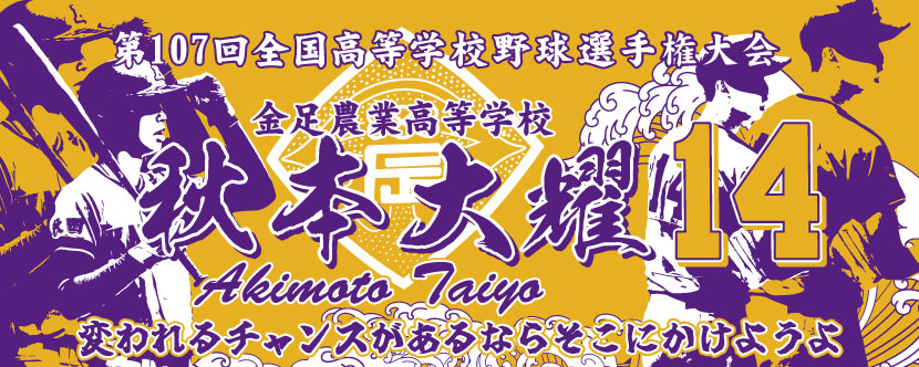 甲子園タオル 甲子園デザイン 紫 オレンジ